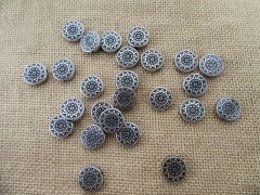 100Pcs Round Disc Double Sided Sun Chakra Design Beads 100Pcs Round Disc Double Sided Sun Chakra Design Beads