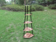 (image for) New 5 Tier Corner Shelf Unit For Home Office 126cm High