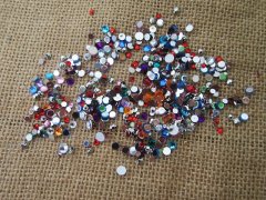 250Gram Colorful Flatback Acrylic Gemstones Rhinestones Assorted 250Gram Colorful Flatback Acrylic Gemstones Rhinestones Assorted
