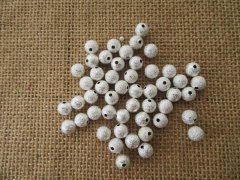 6x50Pcs Silver Color Shinny Loose Round Beads 8mm dia 6x50Pcs Silver Color Shinny Loose Round Beads 8mm dia