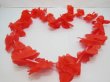 48 Pieces Red Hawaiian Dress Party Flower Leis/Lei 45cm (image for) 48 Pieces Red Hawaiian Dress Party Flower Leis/Lei 45cm