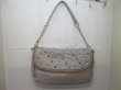 1Pc New Grey Shoulder Sling Bag Handbag w/Rhinestone (image for) 1Pc New Grey Shoulder Sling Bag Handbag w/Rhinestone