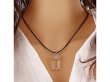 (image for) 10X Rock Crystal Pendant Hexagon Prism Beads Charms for Necklace