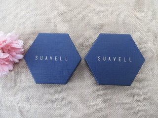 12 Blue Hexagon Necklace Ring Earring Jewelry Boxes Gift Box (image for) 12 Blue Hexagon Necklace Ring Earring Jewelry Boxes Gift Box