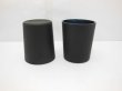 (image for) 40 Frosted Glass Tea Light Holder Wedding Favor 6.5cm Black