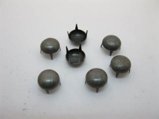 200Pcs Brass Dome Studs 8x8mm Leather Craft