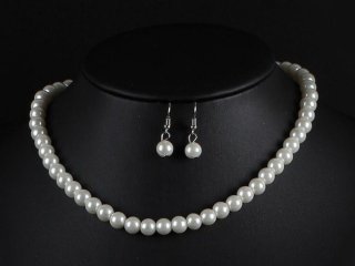12Sets Pearl Necklaces & Earing Set Fashion Jewellery Earring