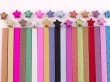 (image for) 2x360Pcs Shiny Origami Lucky Star Paper for Funny 18 Colors