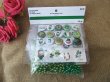 (image for) 1Set St Patricks Day Party Gift W/15 Tattoos 15 Pins 15 Necklace