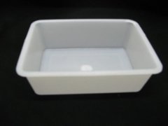 (image for) 8X White Plastic Beads Display Boxes dis-bd25