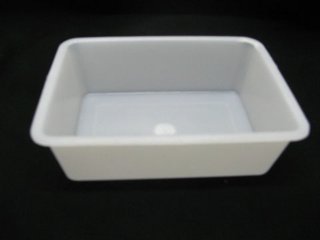 8X White Plastic Beads Display Boxes dis-bd25