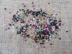 (image for) 250Grams Glass Seed Beads 2mm Mixed Color