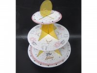 1Set 3Tier Cupcake Muffin Dessert Stand Wedding Birthday Favor