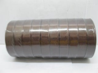 10Rolls X 25Yards Brown Coffee Grosgrain Ribbon 18mm