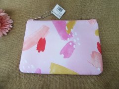 (image for) 2Pcs Make Up Case Travel Pouch Organizer Pencil Case Square Pain