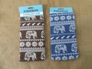 12Pcs Elephant Eyewear Glasses Pouch Bag Case Storage (image for) 12Pcs Elephant Eyewear Glasses Pouch Bag Case Storage