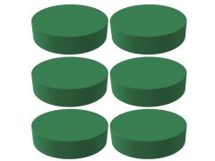 (image for) 4Pcs Wet Floral Foam Round Brick Flower Arrangement 12cm