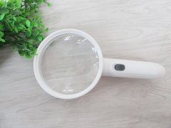 (image for) 1Pc LED Hand Held 3x Magnifying Glass Lens Magnifier Loupe