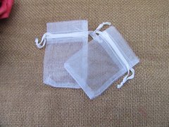 98Pcs White Drawstring Jewelry Gift Pouches 7x5cm jew-b-ch376 98Pcs White Drawstring Jewelry Gift Pouches 7x5cm jew-b-ch376
