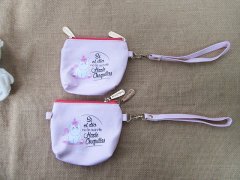 (image for) 5Pcs Cute Pony Unicorn Coin Bags Purse Wallet w/Zipper