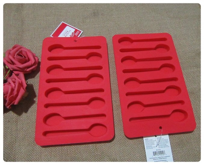 3Pcs New Lollipop Mold Silicone Candy Mold Tray - Click Image to Close