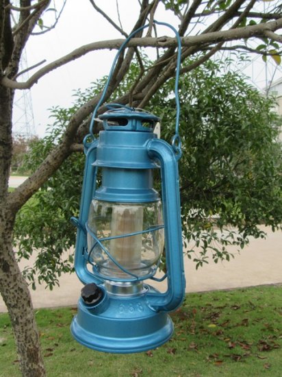 4Pcs Light Up Outdoor Camping Lantern Lamp Torch 12Led Blue - Click Image to Close