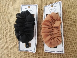 1Pc Organza on Banana Clip Hair Clips Bobby Pins