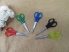 12Pcs Safety Craft Scissors Home Office School Use Mixed Color