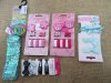 12Sheets Kids Hair Clips Hair Ties Hairband Assorted