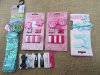 12Sheets Kids Hair Clips Hair Ties Hairband Assorted 12Sheets Kids Hair Clips Hair Ties Hairband Assorted