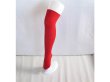(image for) 12Pairs New Red Knee High Socks for Girl Lady
