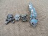 50Pcs Fox Skull Etc. Alloy Metal Beads Pendant Charms Assorted