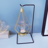 1Pc Modern Nordic Style Geometric Metal Hanging Candle Holder