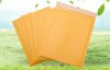 12Pcs Yellow Kraft Padded Post Bubble Bag Lined Mailers 21.5x28