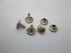500Sets New Press Dome Studs/Buttons 9x9mm