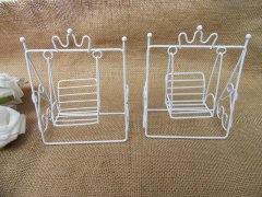 10Pcs White Miniature Swing Table CenterPiece Wedding Supplies 10Pcs White Miniature Swing Table CenterPiece Wedding Supplies