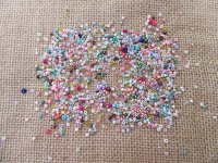 450Gram Glass Seed Beads 1.5-4mm Mixed Color