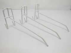 50 Milk White Cargo Net Mesh Hooks 15cm dis-w131