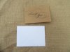 2Packs x 24Sets Thank You Cards Kraft Card with Matching Envelop
