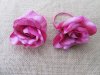 35Pcs Fuschia Rose Flower Elastic Hair Band Hair Tie