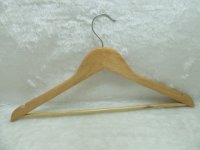 18 New HQ Wood Color Wooden Coat Hanger Wholesale