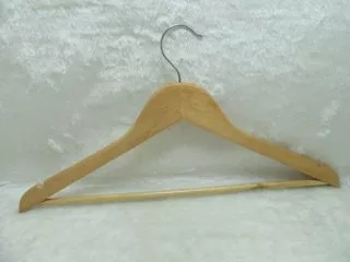 18 New HQ Wood Color Wooden Coat Hanger Wholesale