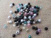 200Grams Round Plastic Loose Beads 3-8mm Assorted