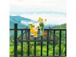1Pc Black Balcony Grid Hanging Table Rack Display