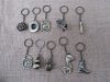 10Pcs Stainless HQ Keyring Keychain Key Ring Assorted 10Pcs Stainless HQ Keyring Keychain Key Ring Assorted