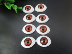 50Prs Brown Stuffed Toy Animal Crafts Doll Eyes Puppet Parts 12m 50Prs Brown Stuffed Toy Animal Crafts Doll Eyes Puppet Parts 12m