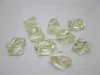 230X Light Yellow Acrylic Ice Pieces Stones Wedding Party 230X Light Yellow Acrylic Ice Pieces Stones Wedding Party
