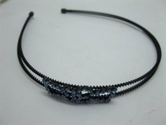1X Charming Rhinestone Top Headband 1X Charming Rhinestone Top Headband