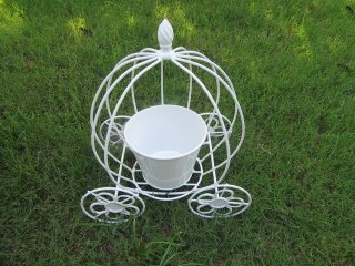 1Pc Cinderella Theme Antique Balcony Flower Plant Display Stand