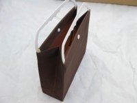 12Pcs Brown Wedding Gift Bag w/Button 25cm 12Pcs Brown Wedding Gift Bag w/Button 25cm